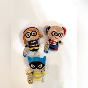 Hallmark Itty Bitty Batgirl, Batgirl Special Edition, and Harley Quinn NWT